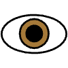 Eye Element from OpenMoji Emoji Set