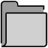 File Folder Element from OpenMoji Emoji Set