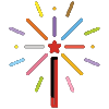 Fireworks Element from OpenMoji Emoji Set