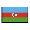 Flag Azerbaijan Element from OpenMoji Emoji Set
