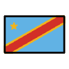 Flag Congo Element from OpenMoji Emoji Set