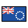Flag Cook Islands Element from OpenMoji Emoji Set