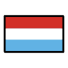 Flag Luxembourg Element from OpenMoji Emoji Set