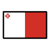 Flag Malta Element from OpenMoji Emoji Set