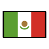 Flag Mexico Element from OpenMoji Emoji Set