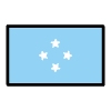Flag Micronesia Element from OpenMoji Emoji Set