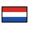 Flag Netherlands Element from OpenMoji Emoji Set