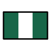 Flag Nigeria Element from OpenMoji Emoji Set