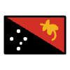 Flag Papua New Guinea Element from OpenMoji Emoji Set