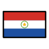 Flag Paraguay Element from OpenMoji Emoji Set
