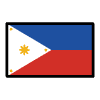 Flag Philippines Element from OpenMoji Emoji Set
