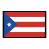 Flag Puerto Rico Element from OpenMoji Emoji Set