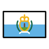 Flag San Marino Element from OpenMoji Emoji Set