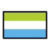 Flag Sierra Leone Element from OpenMoji Emoji Set