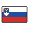 Flag Slovenia Element from OpenMoji Emoji Set