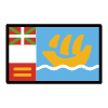 Flag St. Pierre & Miquelon Element from OpenMoji Emoji Set