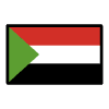 Flag Sudan Element from OpenMoji Emoji Set