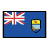 Flag Tristan Da Cunha Element from OpenMoji Emoji Set