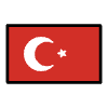 Flag Turkey Element from OpenMoji Emoji Set