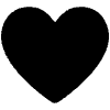 Heart Suit High Contrast Emoji from Fluent Emoji High Contrast Set | Free Download as SVG Vector and Transparent PNG | Streamline emojis