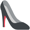 High Heeled Shoe Element from EmojiTwo Colors Set