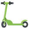 Kick Scooter Element from EmojiTwo Colors Set