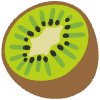 Kiwi Fruit Element from Noto Emojis Set