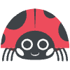 Lady Beetle Element from EmojiTwo Colors Set