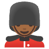 Man Guard Medium Dark Skin Tone Element from Noto Emojis Set
