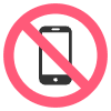 No Mobile Phones Element from EmojiTwo Colors Set