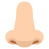 Nose Medium Light Skin Tone Element from EmojiTwo Colors Set