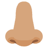Nose Medium Skin Tone Element from EmojiTwo Colors Set