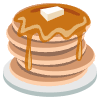 Pancakes Element from EmojiTwo Colors Set