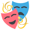 Performing Arts Element from EmojiTwo Colors Set