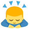 Person Bowing Element from EmojiTwo Colors Set