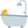 Person Taking Bath Element from Twemoji Emoji Set