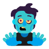 Person Zombie Flat Element from Fluent Emoji Flat Set
