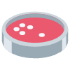 Petri Dish Element from Twemoji Emoji Set