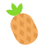 Pineapple Flat Element from Fluent Emoji Flat Set