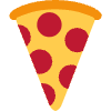 Pizza Element from Twemoji Emoji Set