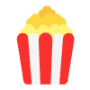 Popcorn Flat Element from Fluent Emoji Flat Set