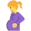 Pregnant Woman Element from Twemoji Emoji Set