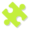 Puzzle Piece Flat Emoji from Fluent Emoji Flat Set | Free Download as SVG Vector and Transparent PNG | Streamline emojis