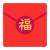 Red Envelope Flat Element from Fluent Emoji Flat Set