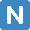 Regional Indicator N Element from Twemoji Emoji Set