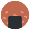 Rice Cracker Element from Twemoji Emoji Set