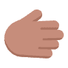 Rightwards Hand Flat Medium Element from Fluent Emoji Flat Set