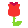 Rose Flat Element from Fluent Emoji Flat Set