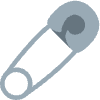 Safety Pin Element from Twemoji Emoji Set