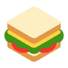 Sandwich Flat Element from Fluent Emoji Flat Set